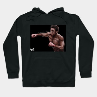 Boxer Punching Hoodie